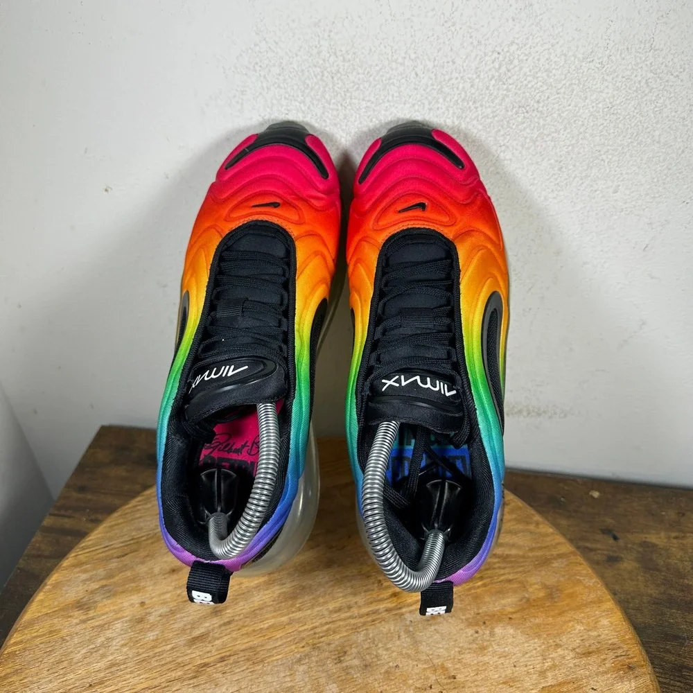 Nike Air Max 720 Be True Rainbow Gradient CJ5472-900 Mens 5.5 - Picture 3 of 8